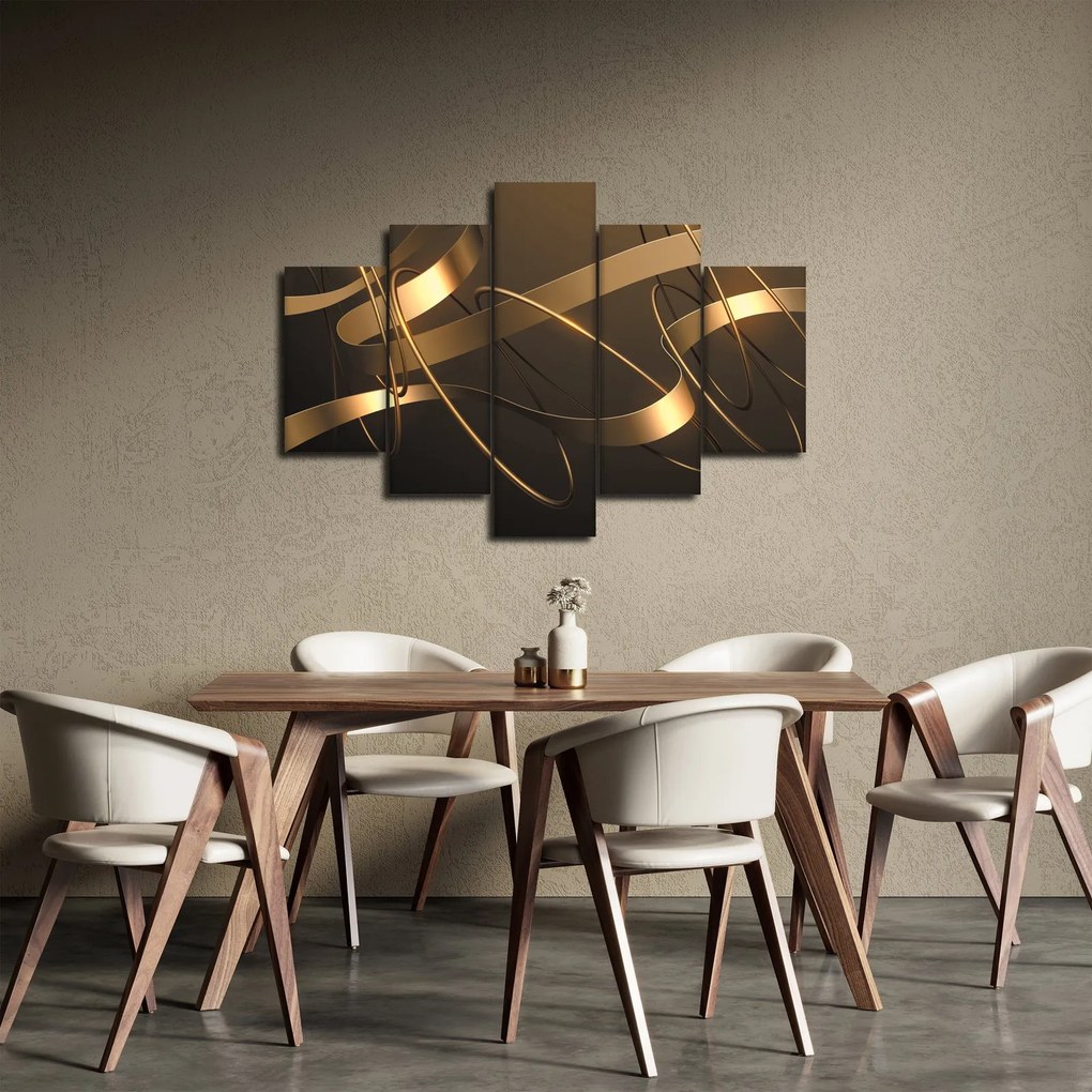 Kép - bronz szalagok (150x105 cm)