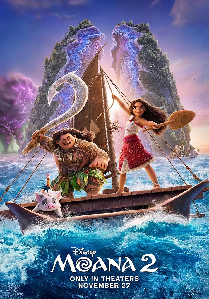 Filmposzter Moana 2 (2024) Vaiana 2 100x70cm #460