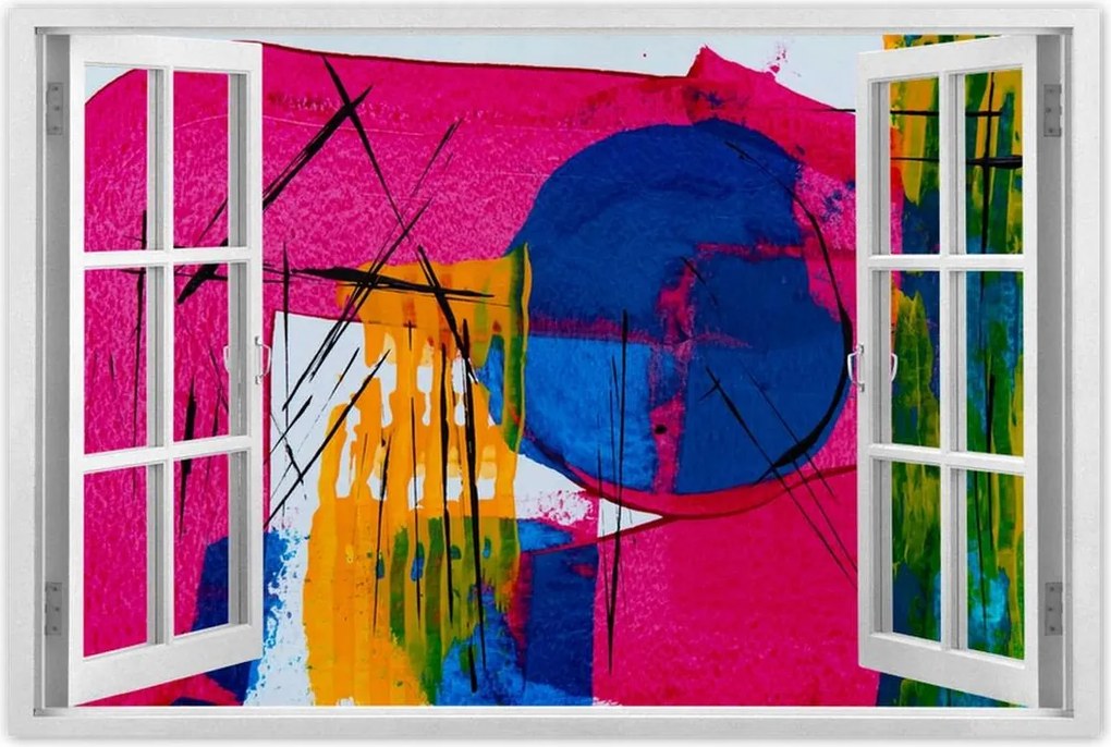 Poszterek 90x60 Absztrakt René