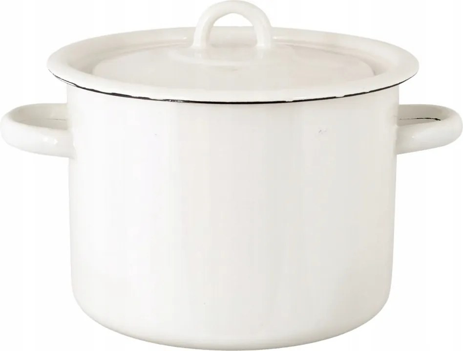 Emil hagyományos fazék zománcozott fehér 3.5L