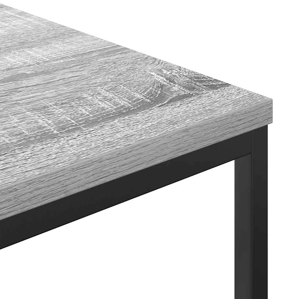 szürke sonoma fürdőszobaszekrény polcokkal 76,5x35x95 cm
