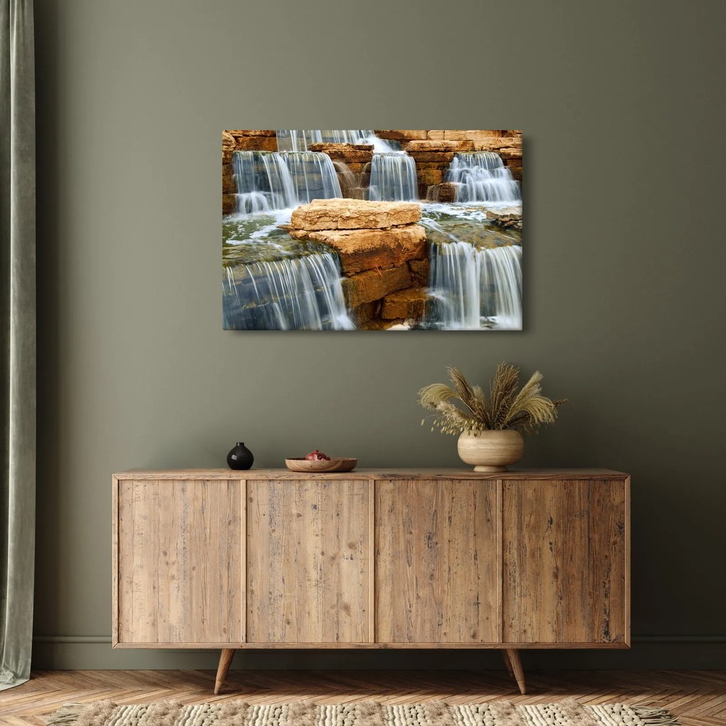 A vízesés képe (90x60 cm)
