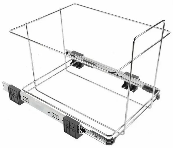 Beépített szemetes gyűjtőedény 35 + 35 l kerettel, szürke