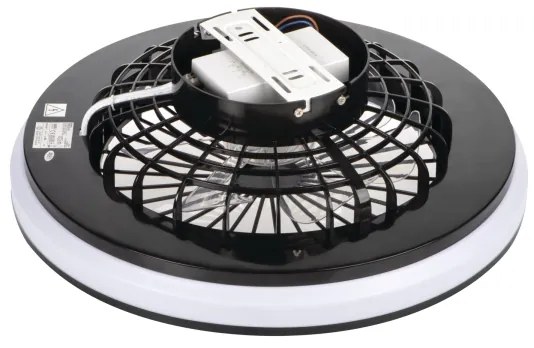 Kanlux 38034- LED RGBW Dimmelhető lámpa ventilátorral PLAVE 48W/230V 3000/4000/6500K+ távirányító