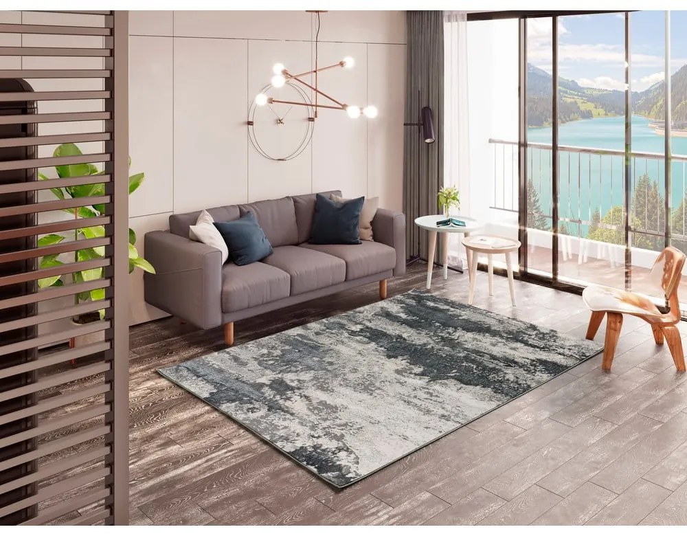 Szürke szőnyeg 80x150 cm Agata – Universal