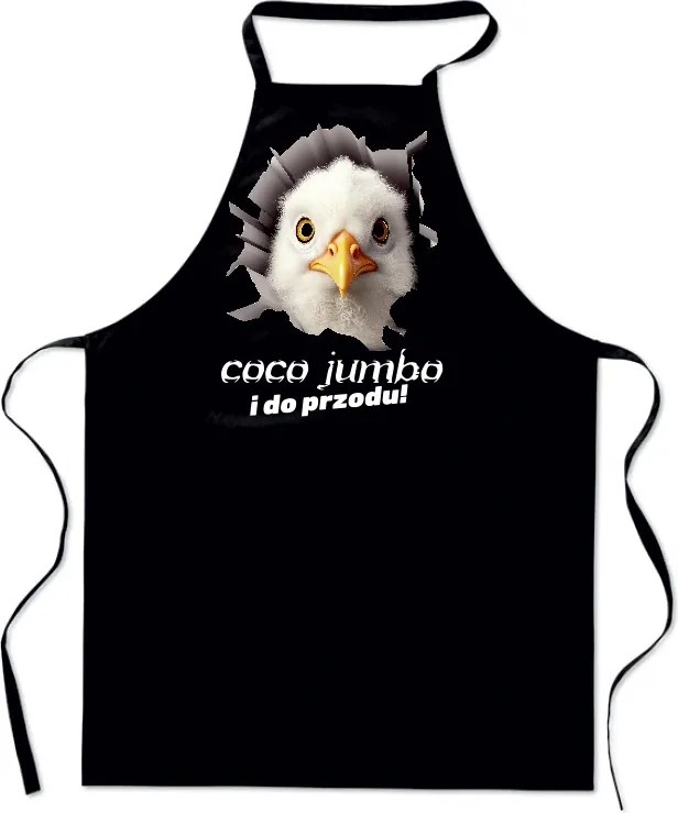 Fekete Nyomtatott Kötény konyhai vicces grill női férfi pamut