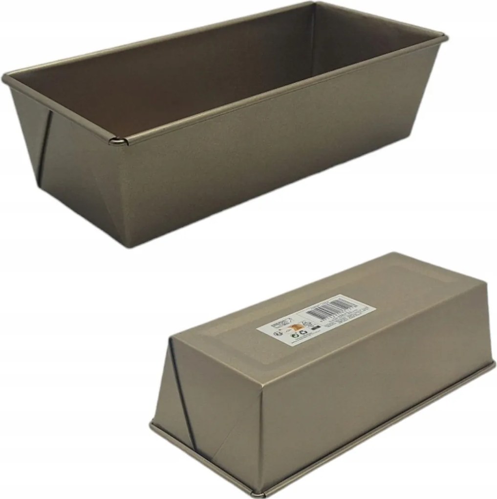 Tepsi Hosszúkás Kenyérsütő Forma Útifűmaghéj Pástétom Forma