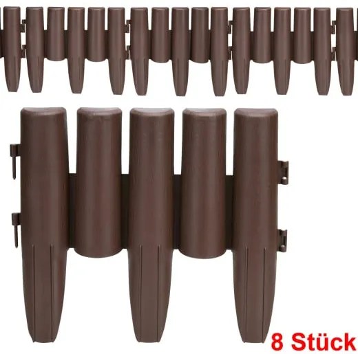 Gardebruk® Gyep szegély 2,24 m - barna