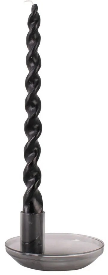 Tub szürke üveg gyertyatartó - PT LIVING