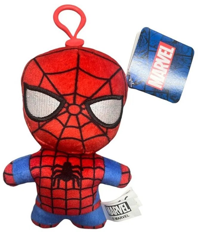 Pókember 2D plüss figura akasztóval 13 cm