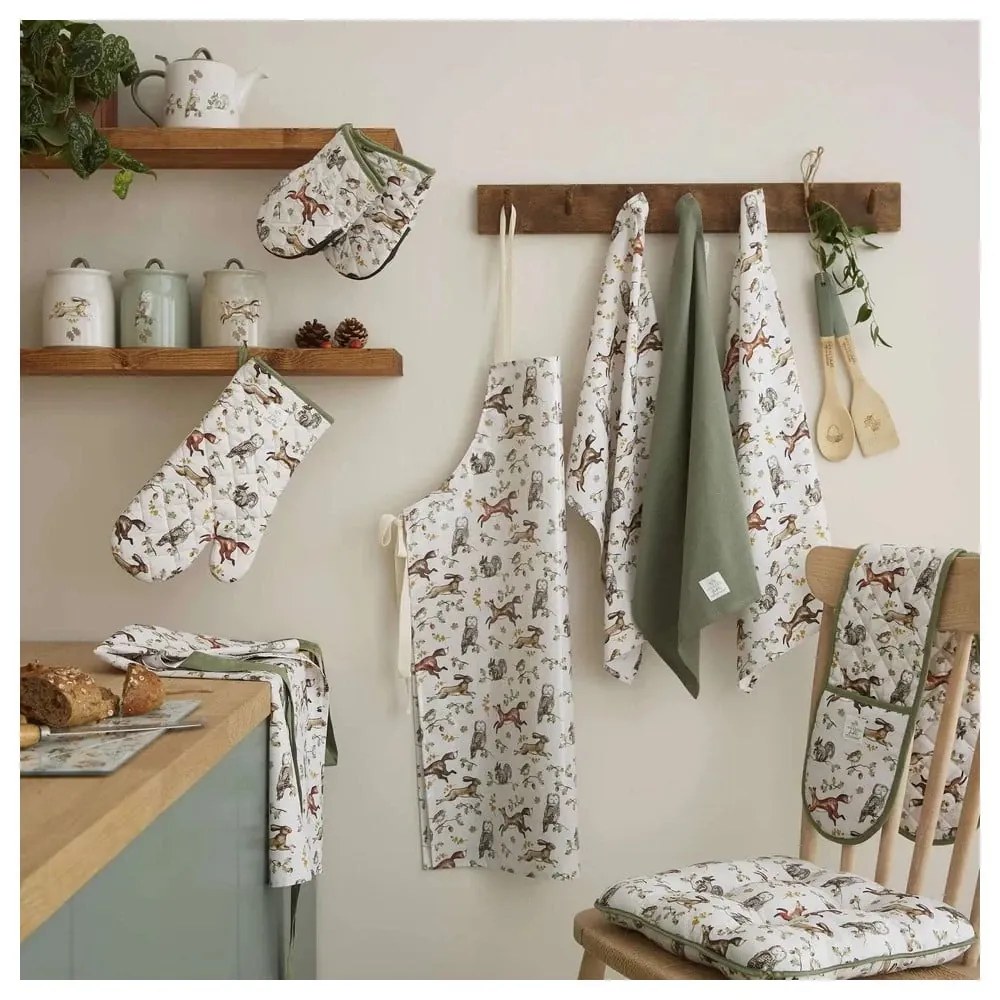 Pamut edényfogó kesztyű szett 2 db-os Forest Fable – Cooksmart ®