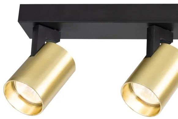 Spotlámpa VOLF 3xGU10/10W/230V arany/fekete