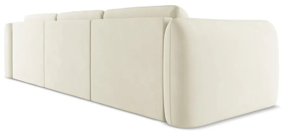 Fehér sarokkanapé (jobb oldali) Hoku – Makamii