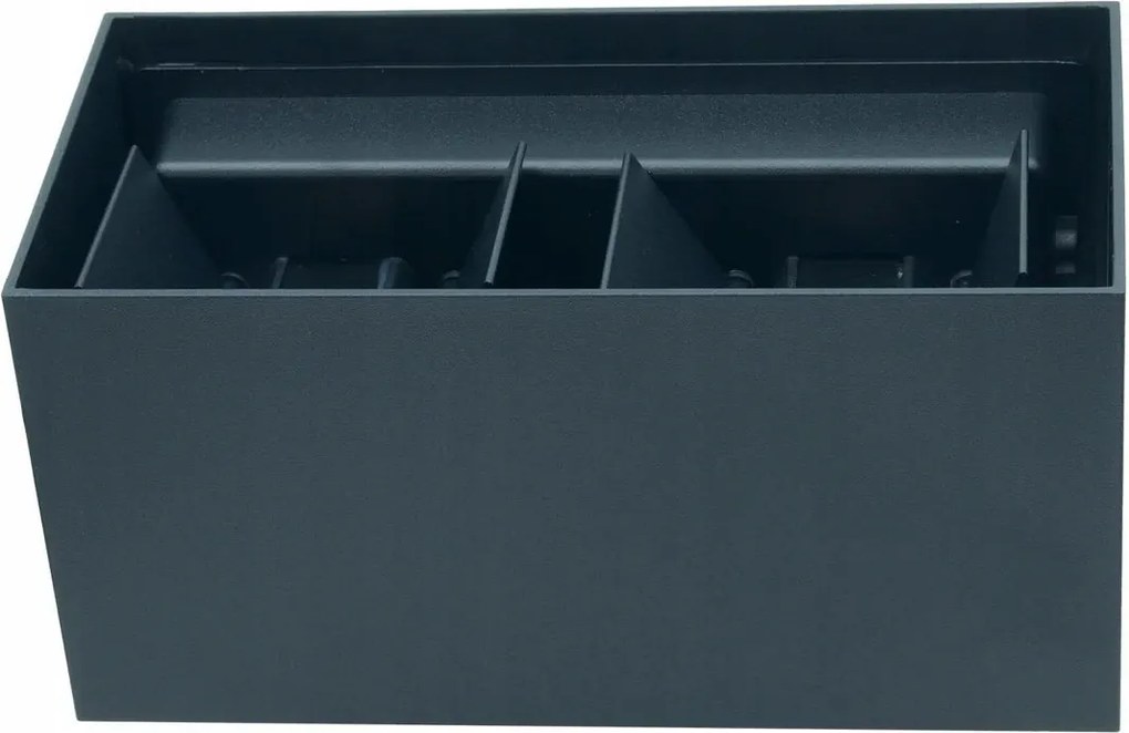 Kültéri fali lámpa Led állítható fekete 4000K IP54 Idealed