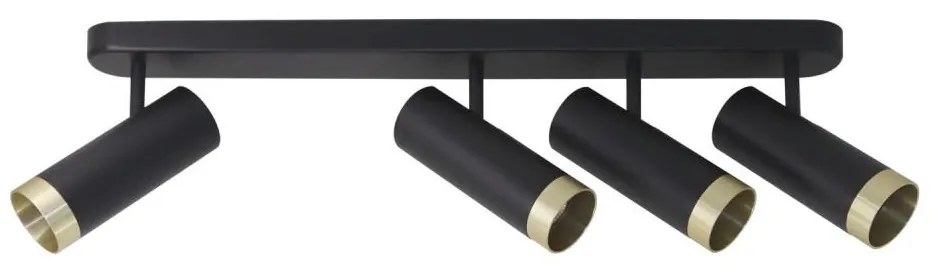 Spotlámpa FADO 4xGU10/10W/230V fekete