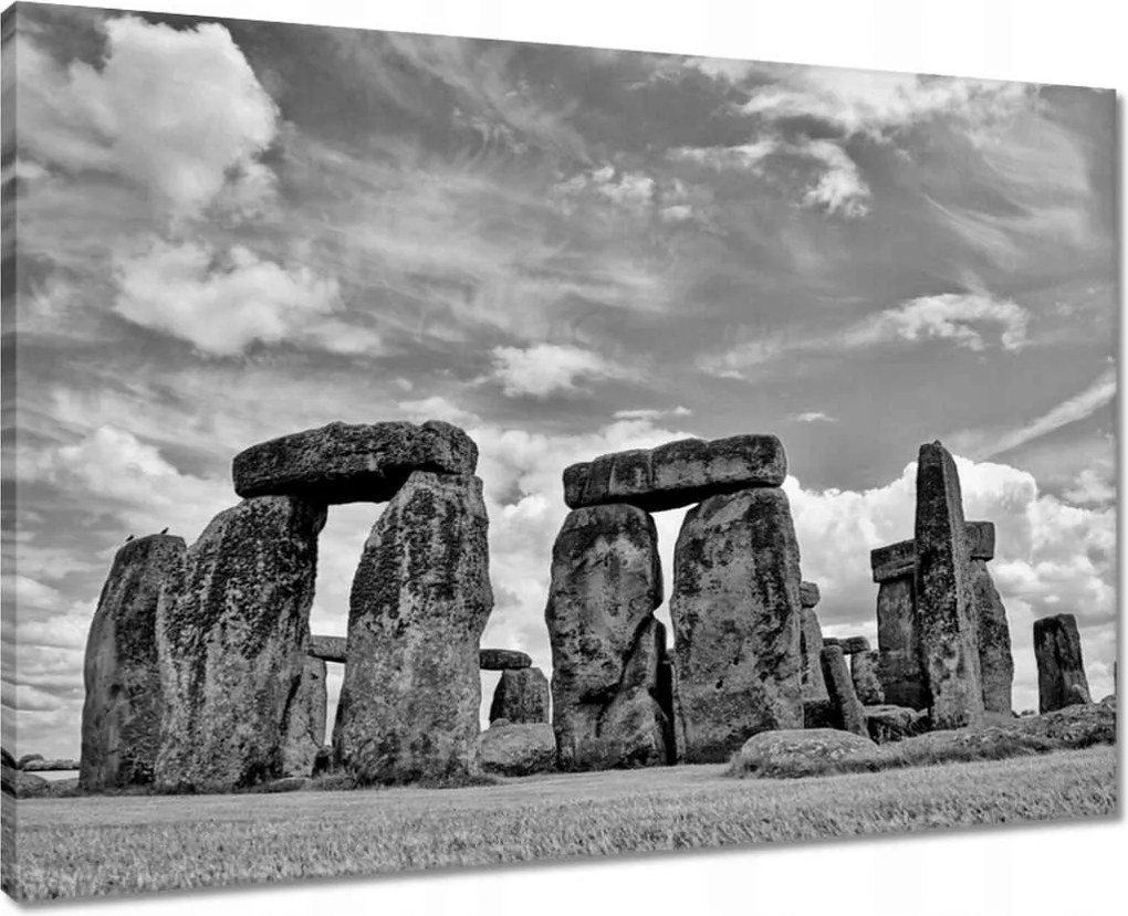 Vászonkép 70x50 Stonehenge Kilátás