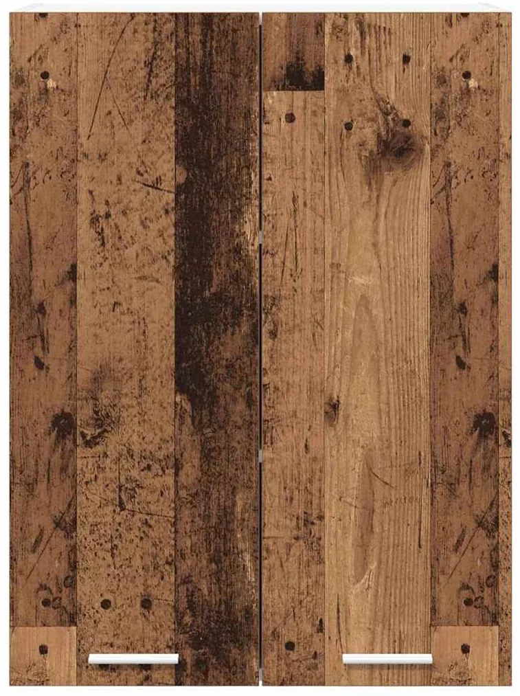 Függő szekrény polcokkal Riga Öreg fa 60 x 31 x 80 cm Faanyag