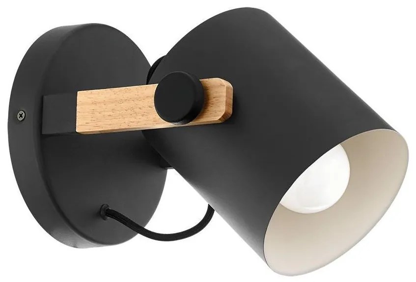 Eglo 43046 - Fali lámpa HORNWOOD 1xE27/28W/230V