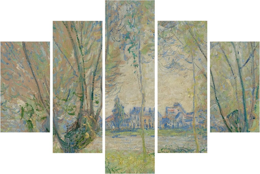 Kép - Claude Monet, Woman Seated under the Willows, reprodukciók (150x105 cm)