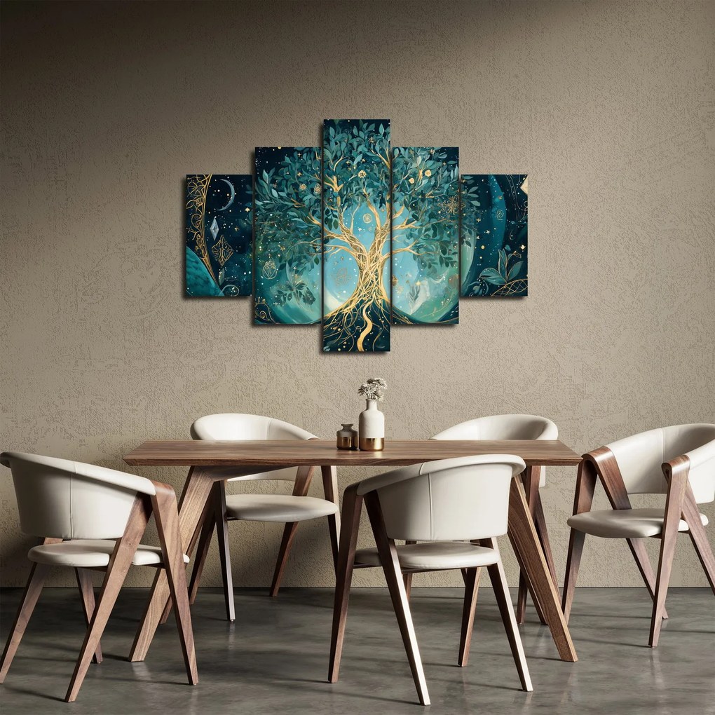 Kép – Életfa az univerzumban (150x105 cm)