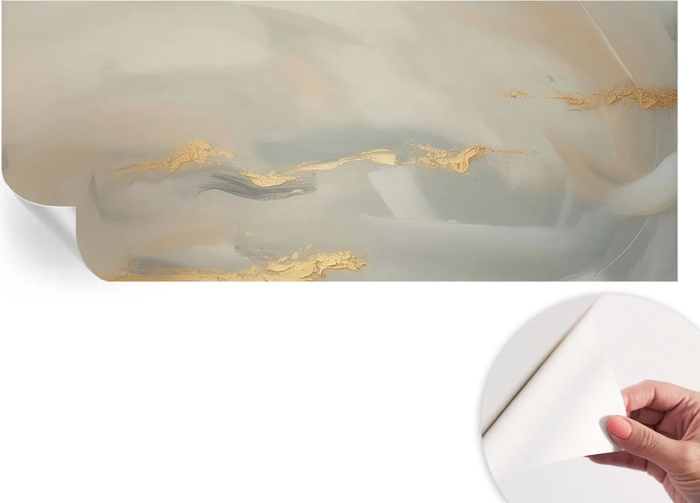 Öntapadós Dekoratív Fotótapéta Hálószobába Enyhe csíkok 250x104 cm