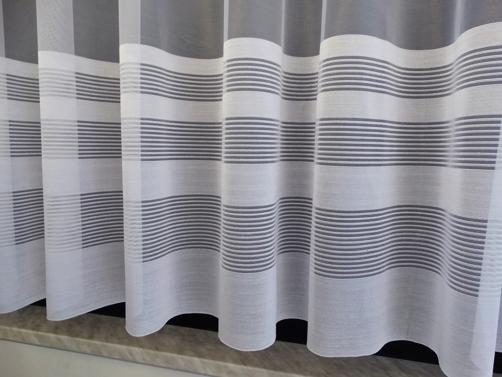 Mg Függöny 31946 Fehér magasság 250cm lengyel 0,5m pol