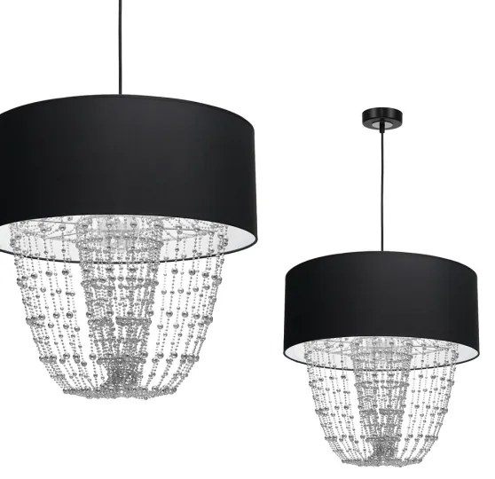 Csillár zsinóron ALMERIA 1xE27/60W/230V