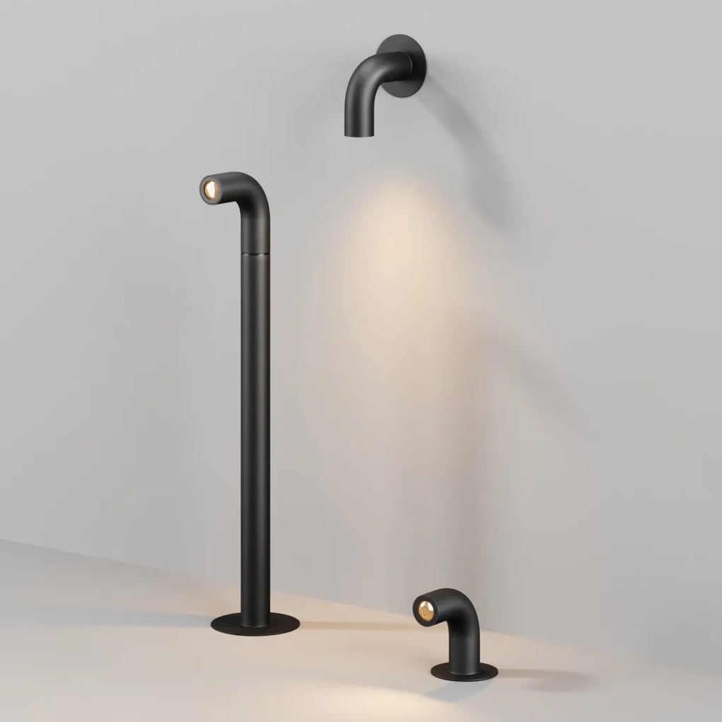 MAYTONI O477WL-L2GF3K SLEEK Modern Kültéri Fali Lámpa Szürke LED IP65