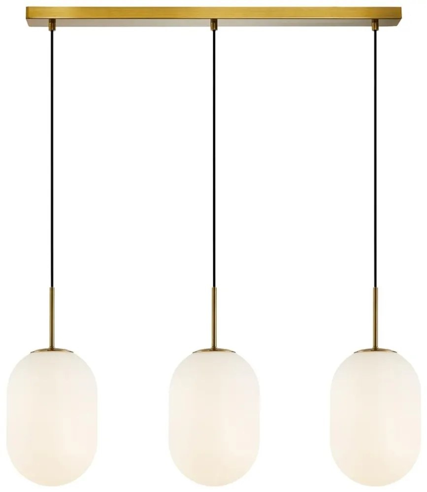 Csillár zsinóron ALIAS 3xE14/40W/230V arany