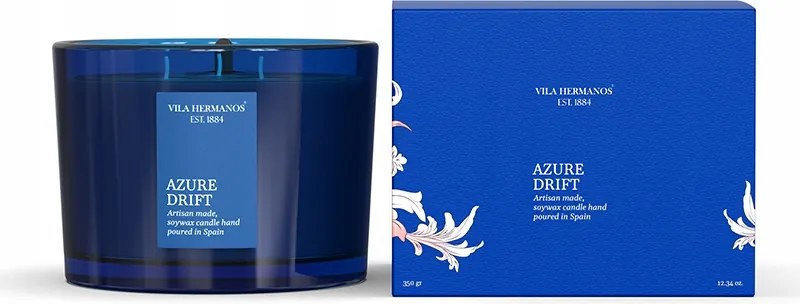 Azure Drift Vila Hermanos illatgyertya 350g Herbalist sorozat