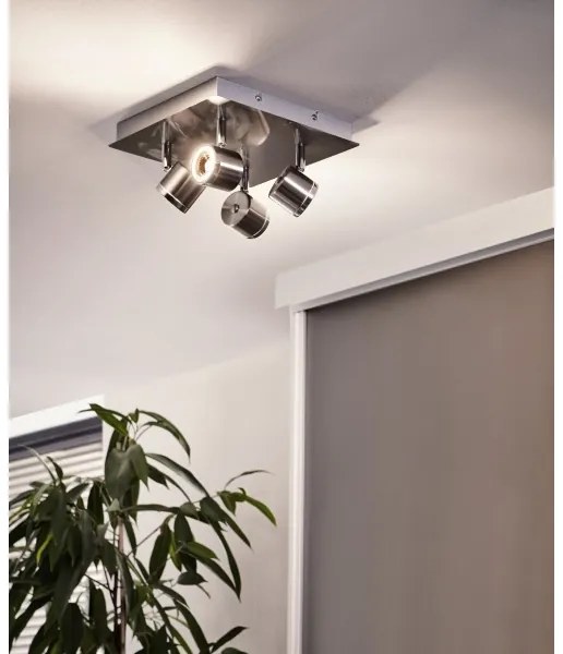 Eglo 93696 - LED Spotlámpa PIERINO 4xLED/5W/230V