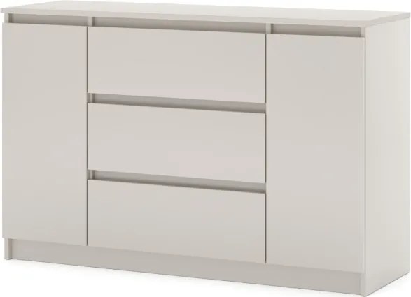 Komód SIMPLE 120 2A3F kasmír/kasmír