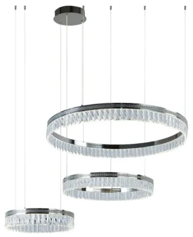 LED dimmelhető kábeles kristálycsillár THALIA LED/120W/230V 3000-6000K + távirányító