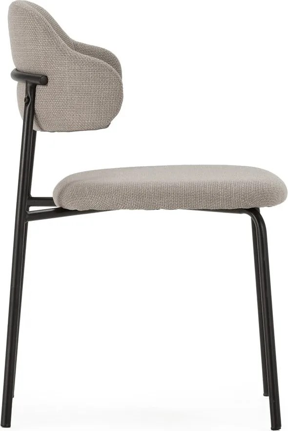 Világosszürke étkezőszék szett 4 db-os Adriel – Marckeric