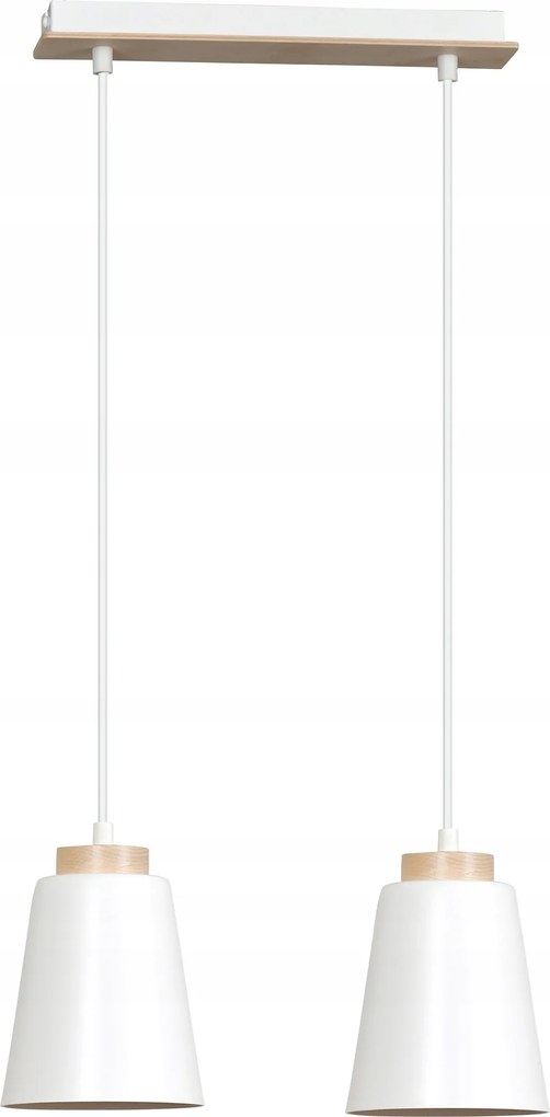 Bolero fehér dupla spot lámpabúra a konyhapult fölé