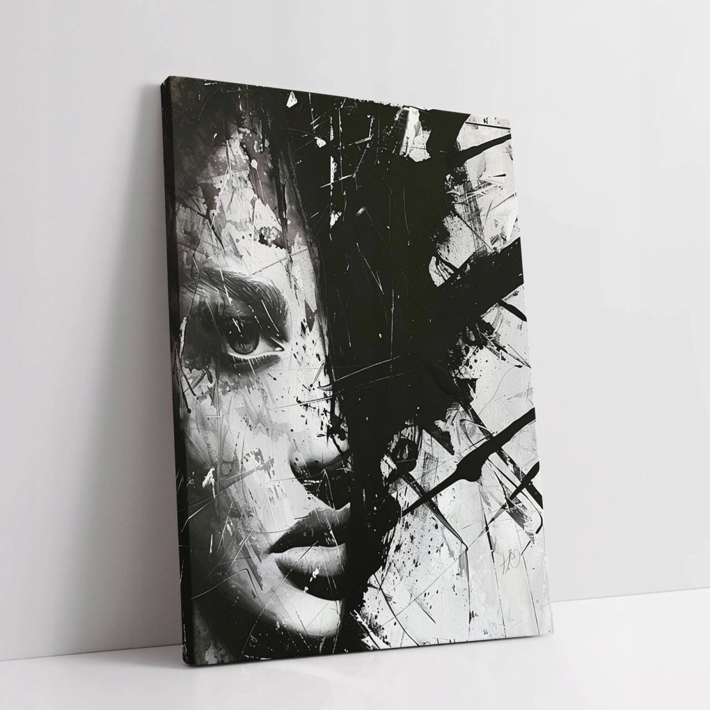 Vászonkép Nő modern művészet otthon nappali szoba 60x80