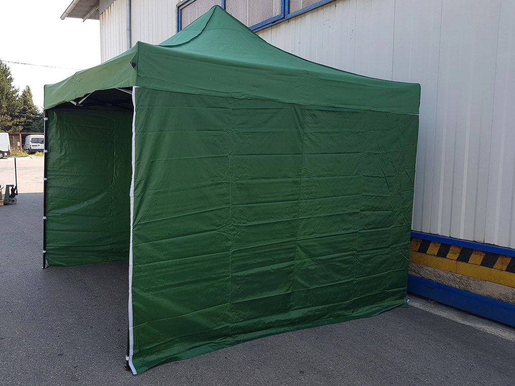 Ollós sátor 3x3 zöld SQ
