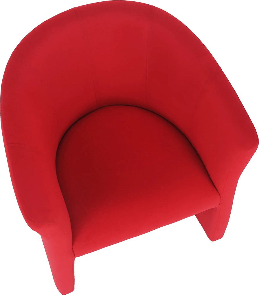 Klub fotel, piros, CUBA