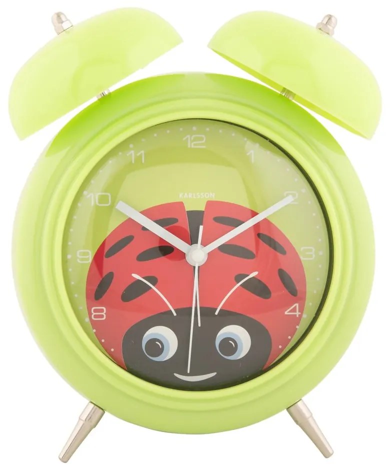 Gyerek ébresztőóra ø 15 cm Peekaboo Ladybug – Karlsson