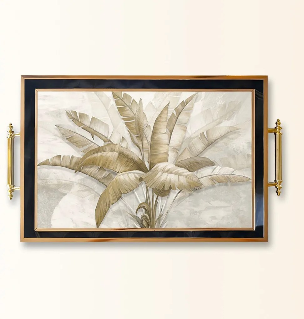 Üveg tálca, 38×24 cm – TPA9807