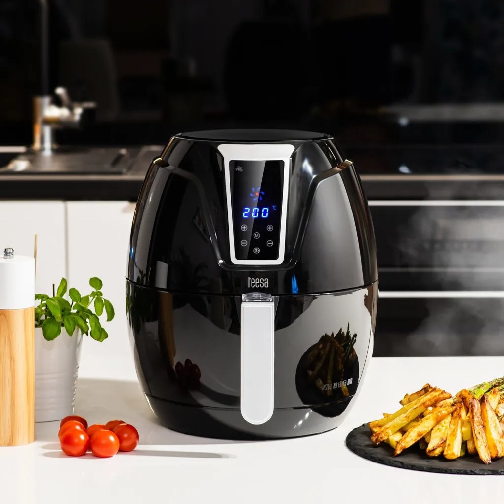 Teesa Légfritőz AIR FRYER 3.2L fekete