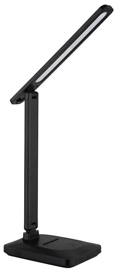 Globo 58481S - LORNA LED asztali lámpa, érintős, 3W, 5V, 1800 mAh, fekete
