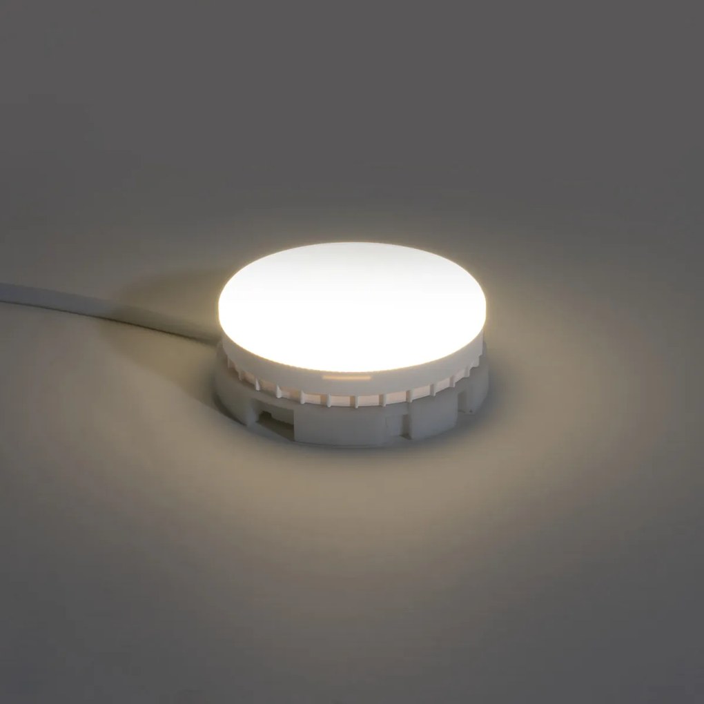 5 darabos GX53 3 fokozatú Dim to Warm LED izzó 7W 750 lm 2700K-4000K