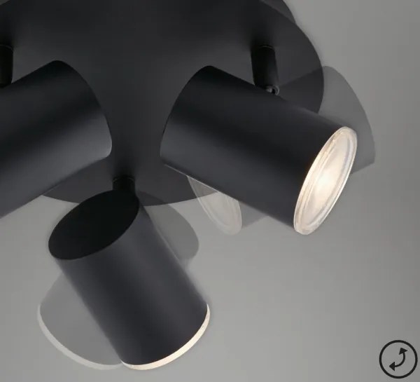 Briloner&nbsp;10476229 - Fürdőszobai spotlámpa 3xGU10/5W/230V IP44 fekete