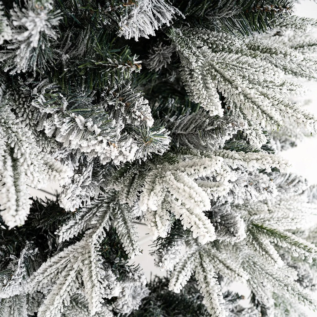 Cardiff havas karácsonyfa állvánnyal, 120 cm, 120 cm