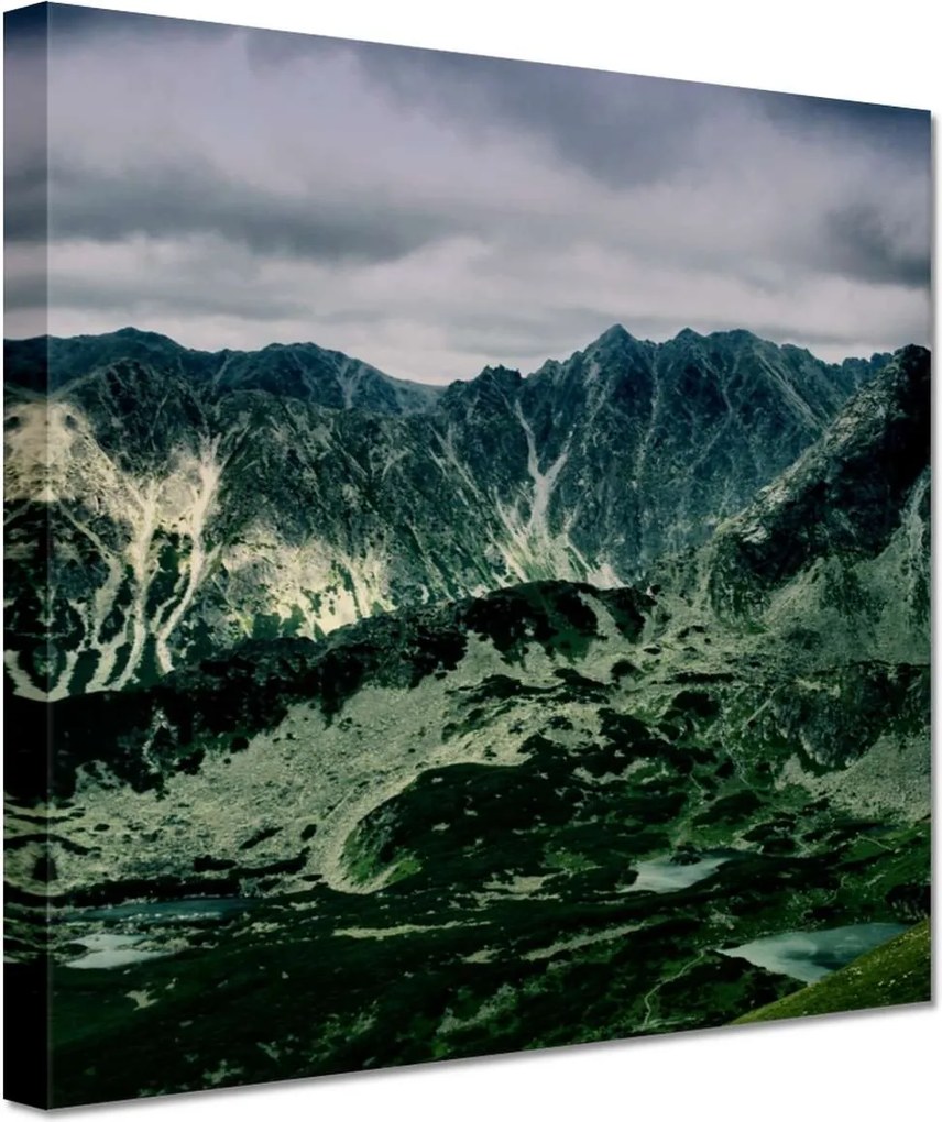 Vászonkép 60x60 Tátra Lengyel hegyek Kilátás