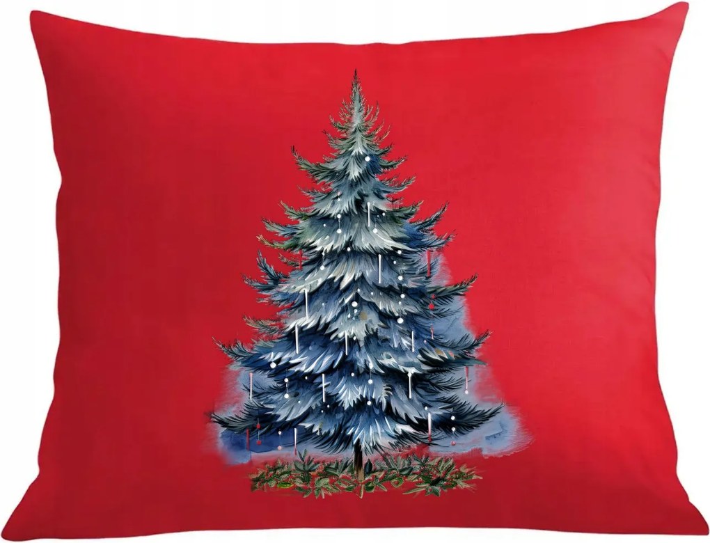 Karácsonyi párna párnahuzat Csodaszép karácsonyfa különböző színekben