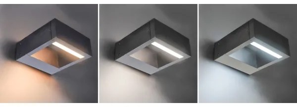 Brilagi - LED Kültéri lámpa RAGUSA LED/7W/230V 3000/4000/6000K antracit IP54