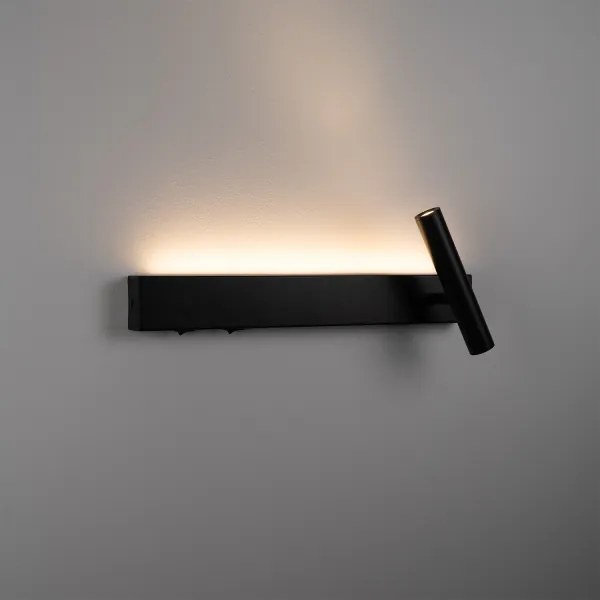 BRILAGI - LED fali spotlámpa ARLIX LED/3W/230V + LED/7W fekete CRI 90
