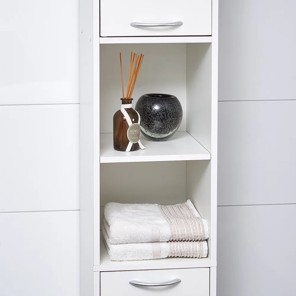 Casaria® Fürdőszobaszekrény - 180x30x30cm